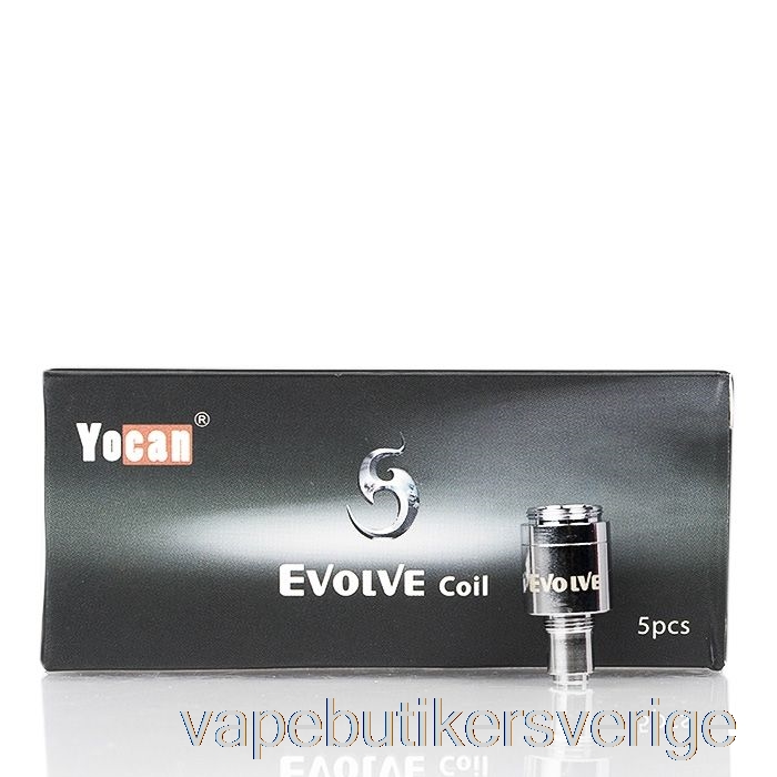 Vape Sverige Yocan Evolve Ersättningsspolar 0,8 Ohm Keramiska Munkspolar